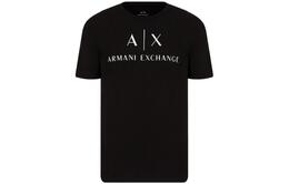 Armani Exchange: Чёрная футболка 