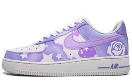 Nike: Тёмные кроссовки  Air Force 1