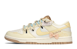 Nike: Жёлтые кроссовки  Dunk