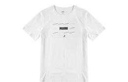 PUMA: Белая футболка 