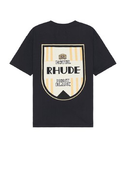 Rhude: Винтажная футболка 