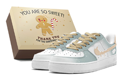 Nike: Белые кроссовки  Air Force 1