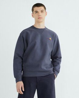 Carhartt WIP: Серая толстовка 