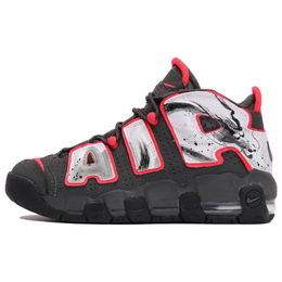 Nike: Чёрные кроссовки  Air More Uptempo