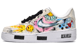 Nike: Бежевые кроссовки  Air Force 1 Low