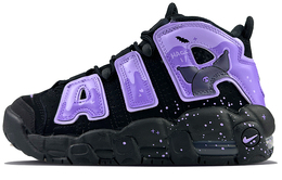 Nike: Фиолетовые кроссовки  Air More Uptempo