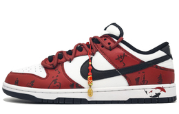 Nike: Чёрные кроссовки  Dunk