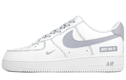 Nike: Серые кроссовки  Air Force 1