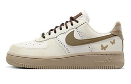 Nike: Бежевые кроссовки  Air Force 1