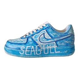 Nike: Светлые кроссовки  Air Force 1