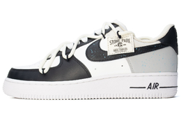 Nike: Чёрные кроссовки  Air Force 1