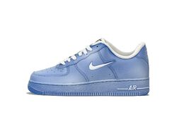 Nike: Синие кроссовки  Air Force 1