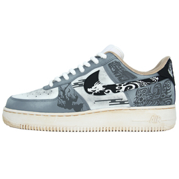 Nike: Серые кроссовки  Air Force 1