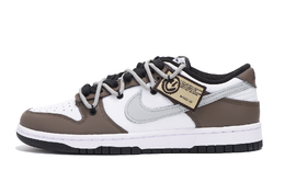 Nike: Белые кроссовки  Dunk