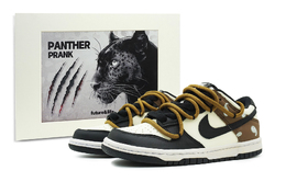 Nike: Чёрные кроссовки  Dunk