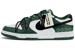 Nike: Чёрные кроссовки  Dunk