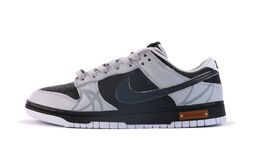 Nike: Серые кроссовки  Dunk