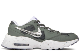 Nike: Зелёные кроссовки  Air Max