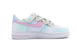 Nike: Розовые кроссовки  Air Force 1