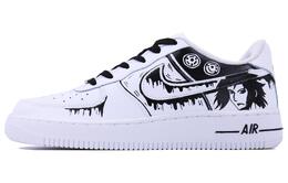 Nike: Чёрные кроссовки  Air Force 1