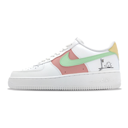 Nike: Красные кроссовки  Air Force 1