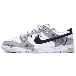 Nike: Чёрные кроссовки  Dunk