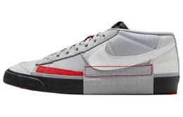 Nike: Серые кроссовки  Blazer