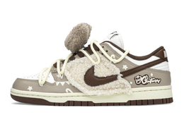 Nike: Коричневые кроссовки  Dunk