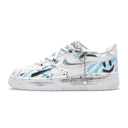 Nike: Голубые кроссовки  Air Force 1