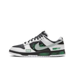 Nike: Зелёные кроссовки  Dunk