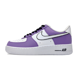 Nike: Фиолетовые кроссовки  Air Force 1