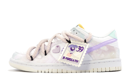 Nike: Розовые кроссовки  Dunk