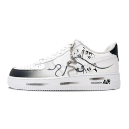 Nike: Чёрные кроссовки  Air Force 1