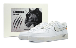 Nike: Белые кроссовки  Air Force 1