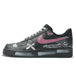 Nike: Розовые кроссовки  Air Force 1