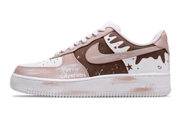 Nike: Коричневые кроссовки  Air Force 1