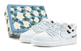 Nike: Розовые кроссовки  Dunk