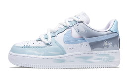 Nike: Синие кроссовки  Air Force 1