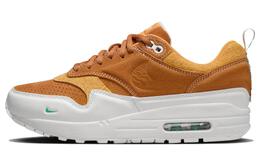 Nike: Оранжевые кроссовки  Air Max 1