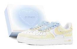 Nike: Жёлтые кроссовки  Air Force 1