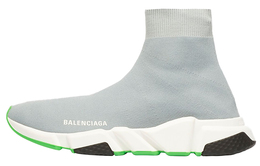 Balenciaga: Зелёные кроссовки 