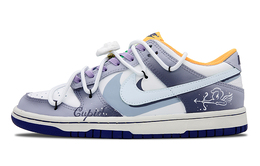 Nike: Фиолетовые кроссовки  Dunk