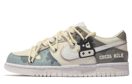 Nike: Серые кроссовки  Dunk