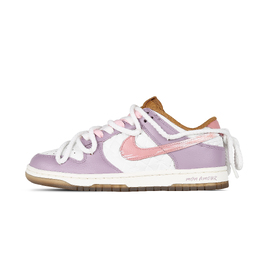 Nike: Фиолетовые кроссовки  Dunk