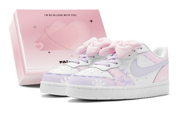 Nike: Фиолетовые кроссовки  Court