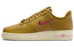 Nike: Зелёные кроссовки  Air Force 1