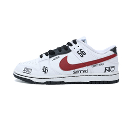 Nike: Белые кроссовки  Dunk