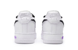 Nike: Чёрные кроссовки  Air Force 1