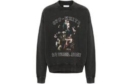 Off-White: Чёрная толстовка 