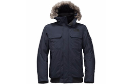 The North Face: Тёмный пуховик 